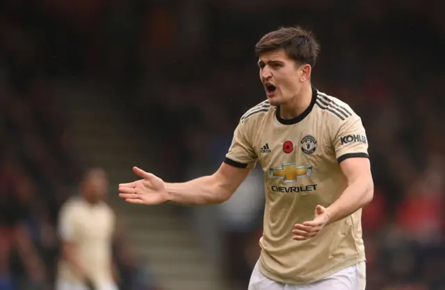 Man Utd's Harry Maguire