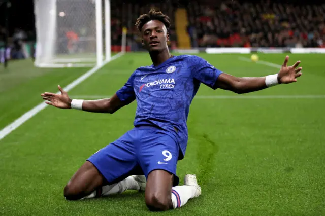 Chelsea striker Tammy Abraham