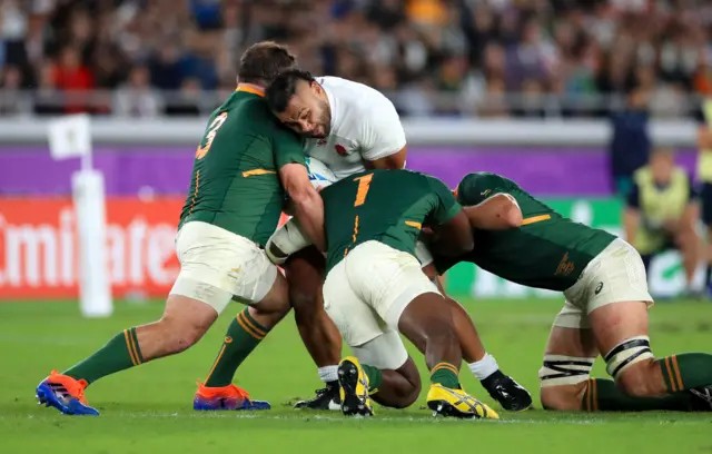 England 3-6 South Africa