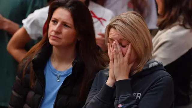 England fans distraught