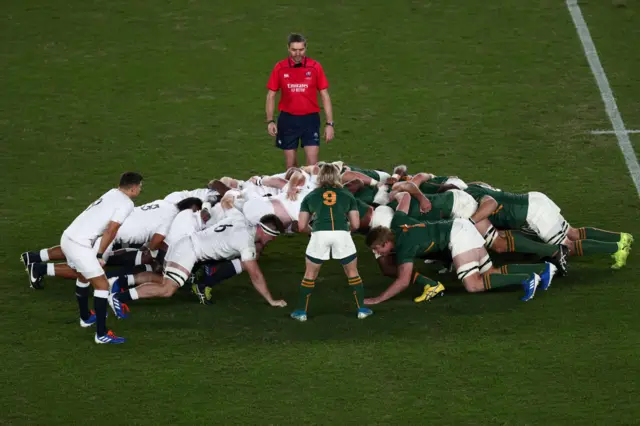 South Africa scrum