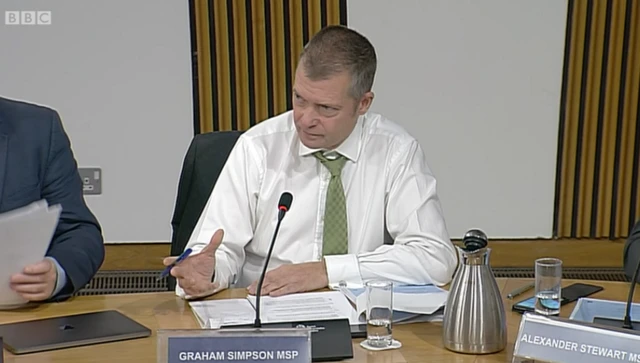 Tory MSP Graham Simpson