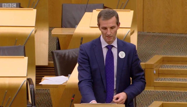 Lib Dem MSP Liam McArthur