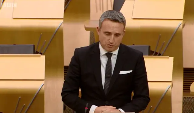 Scottish Lib Dem MSP Alex Cole-Hamilton