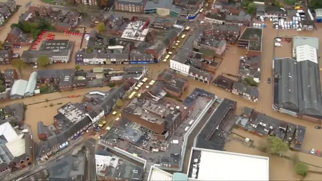 Flooding in Worksop