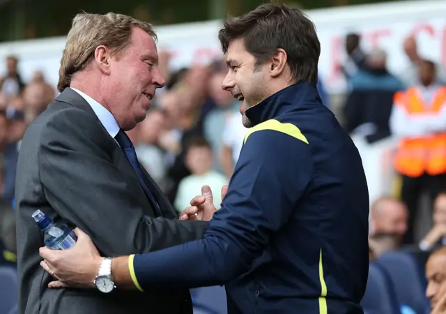 Harry Redknapp and Mauricio Pochettino