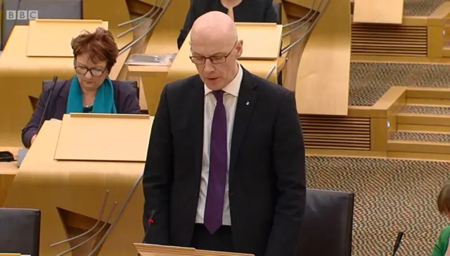 Education Secretary John Swinney