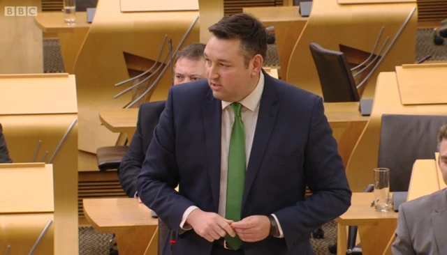 Scottish Tory health spokesperson Miles Briggs