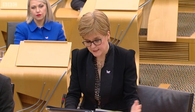 Ms Sturgeon