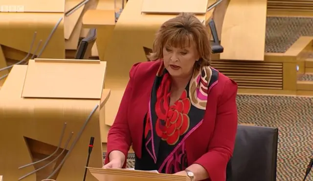 Culture Secretary Fiona Hyslop