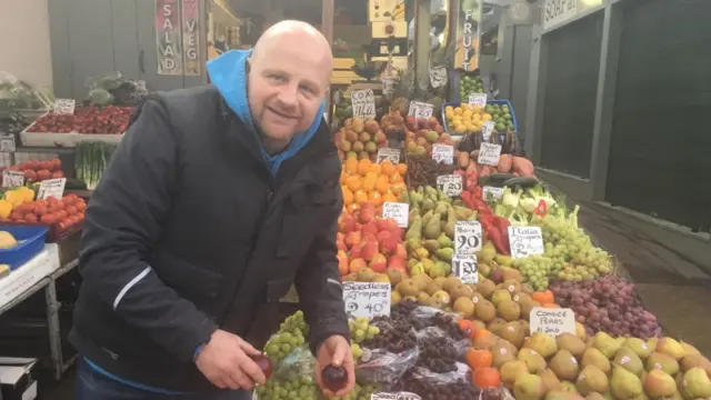 Market stall holder