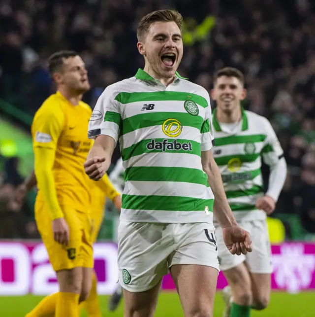 Celtic's James Forrest