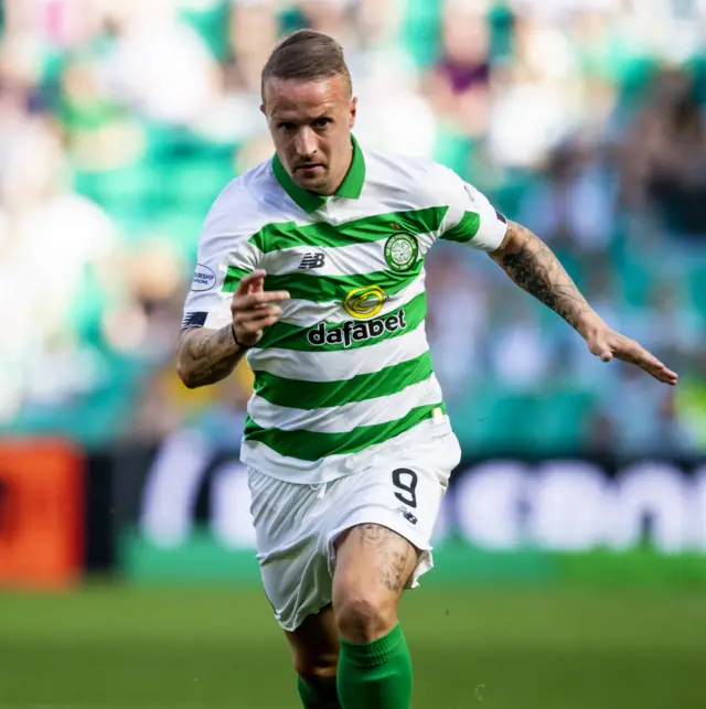 Celtic striker Leigh Griffiths