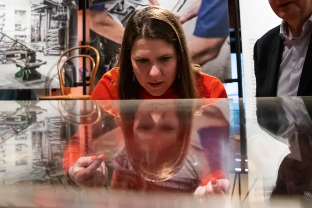 Jo Swinson at the design museum