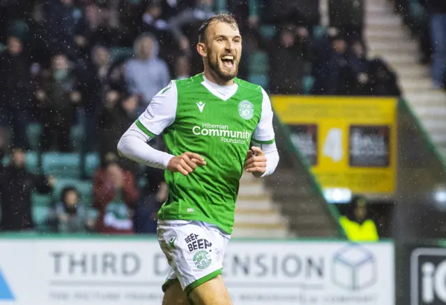 Christian Doidge celebrates