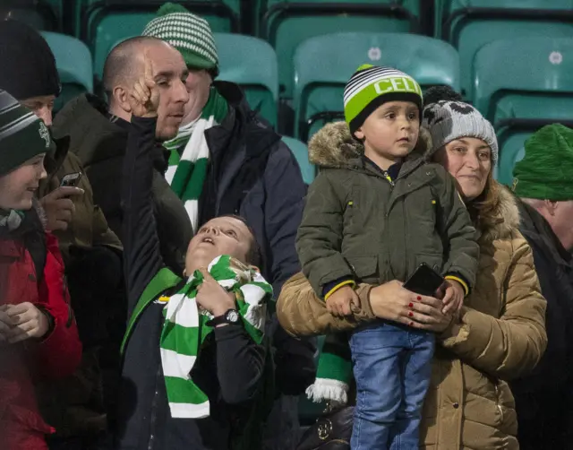 Leigh Griffiths with fan