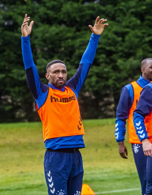 Rangers striker Jermain Defoe