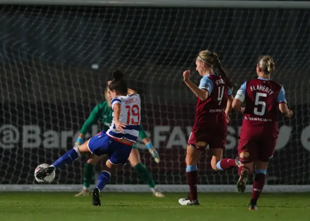 Brooke Chaplen scores