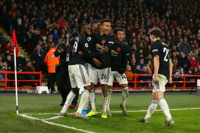 Sheffield United v Manchester United