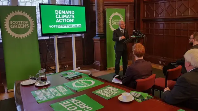 Scottish Green manifesto launch