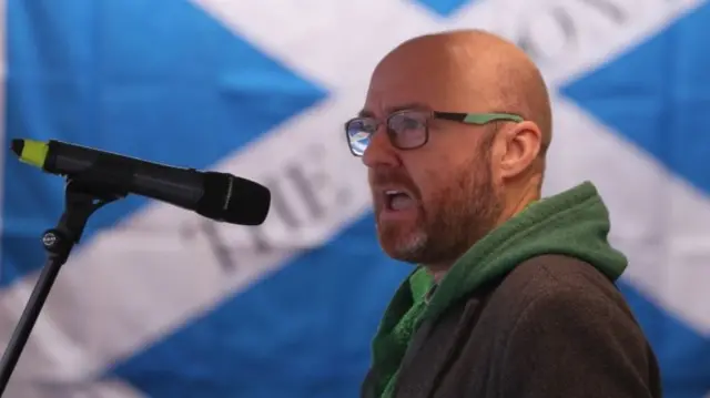 Green co-leader Patrick Harvie