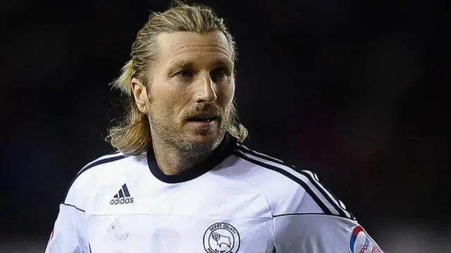 Robbie Savage in the year he retired when at Derby