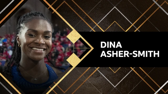 Dina Asher-Smith SPOTY graphic