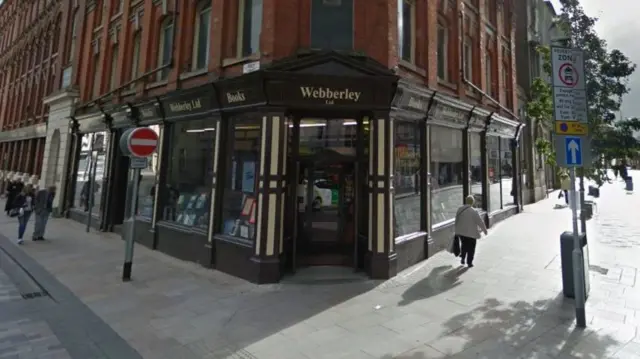 Entrance to Webberley on Percy Street