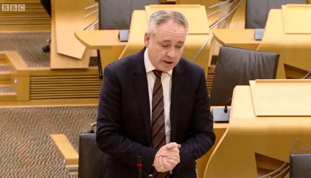 Further and Higher Education Minister Richard Lochhead