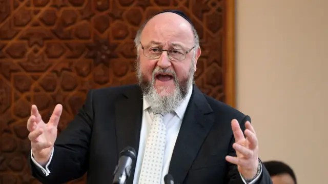 The Chief Rabbi Ephraim Mirvis