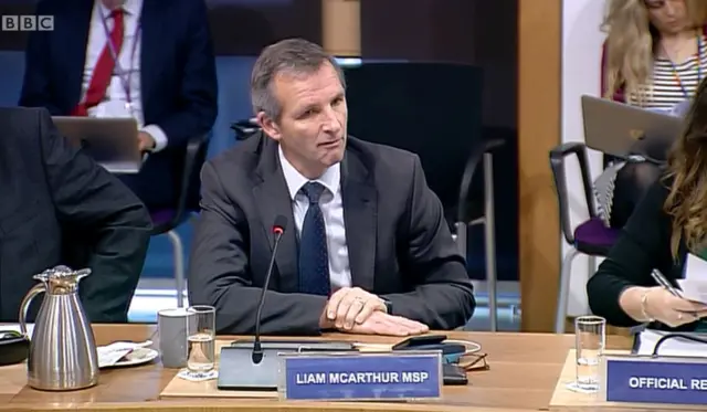 Lib Dem MSP Liam McArthur