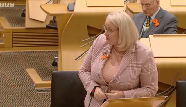 Equalities Minister Christina McKelvie