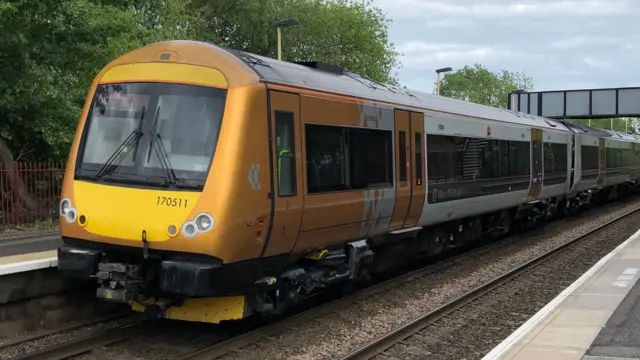 West Midlands Railway train