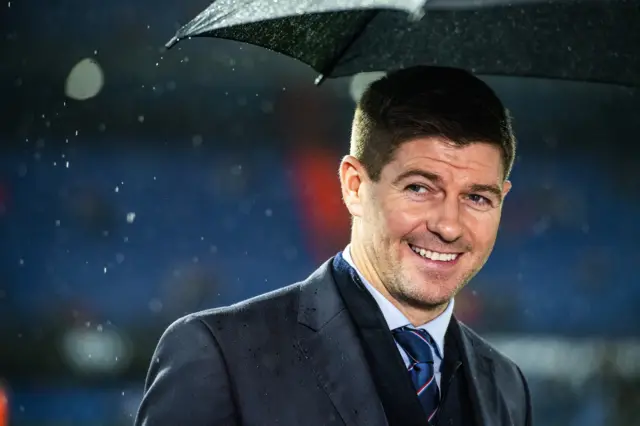 Rangers manager Steven Gerrard