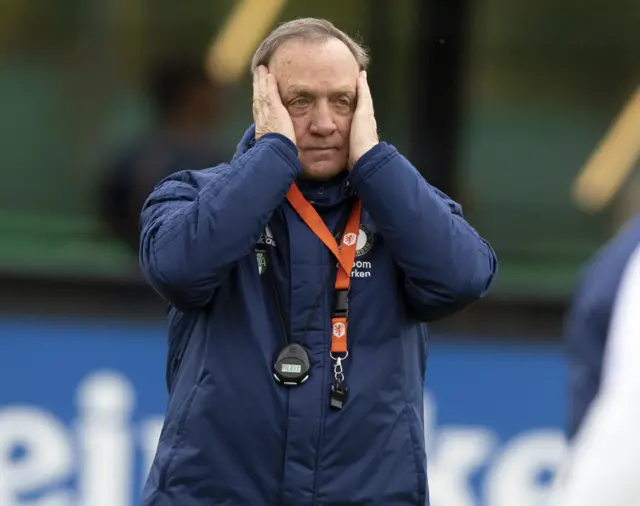 Feyenoord head coach Dick Advocaat