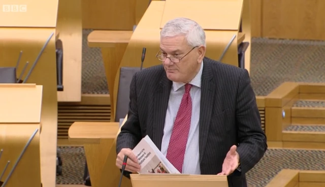 Lib Dem MSP Mike Rumbles