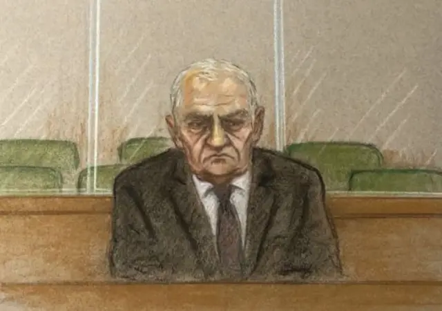 David Duckenfield in court