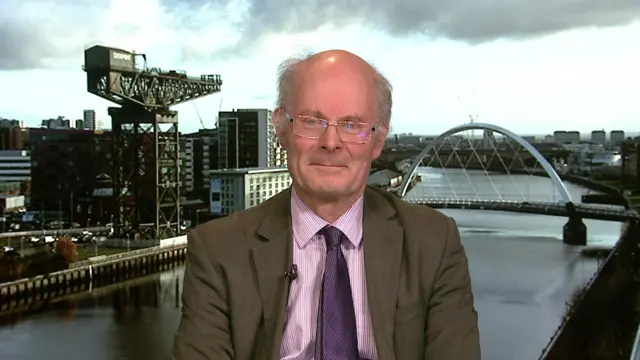 Sir John Curtice in Glasgow