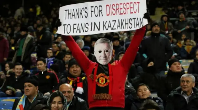 Fan in Kazakhstan