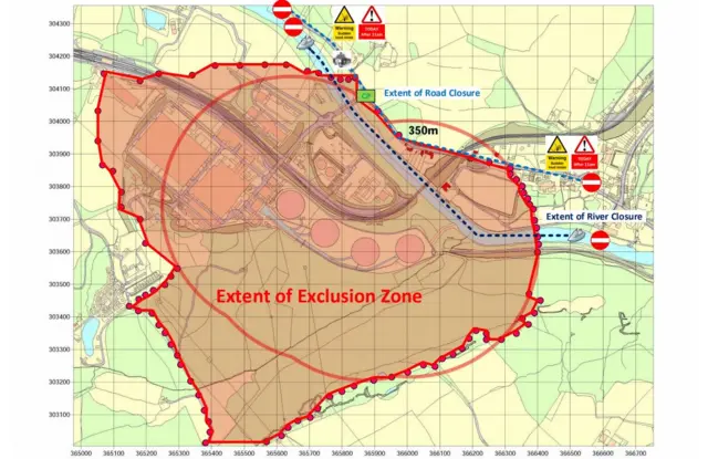 Exclusion zone