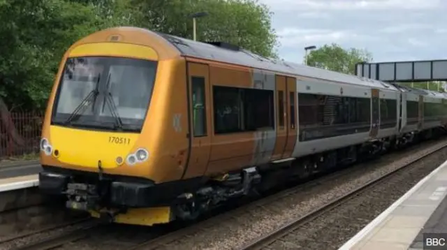 Midlands Railway train