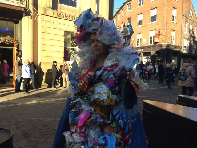 Climate protester Lily Rowe