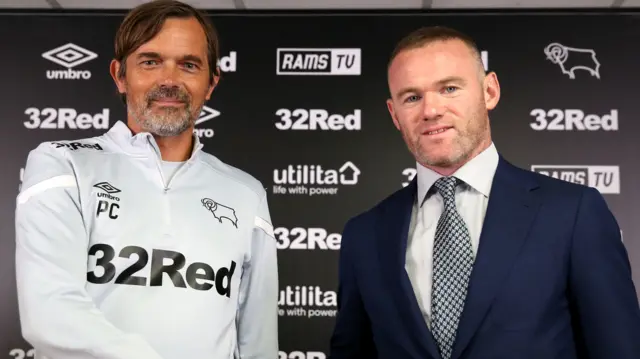 Philip Cocu and Wayne Rooney