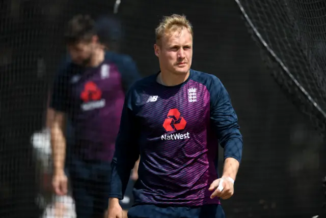 Matt Parkinson of England