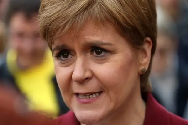 Scotland’s First Minister, Nicola Sturgeon