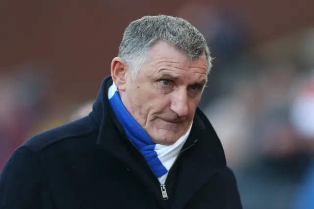 Blackburn boss Tony Mowbray