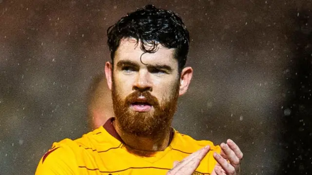 Liam Donnelly starts this afternoon for Motherwell