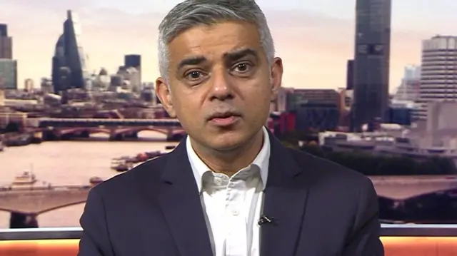 London Mayor Sadiq Khan