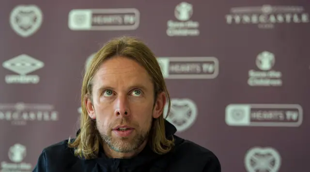 Hearts caretaker Austin MacPhee