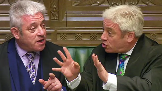 John Bercow in the House of Commons